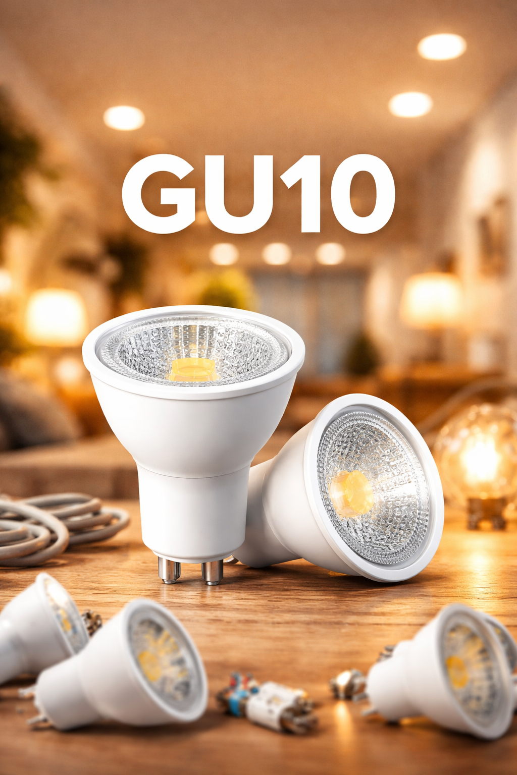 GU10 LED spotlampen voor gerichte verlichting