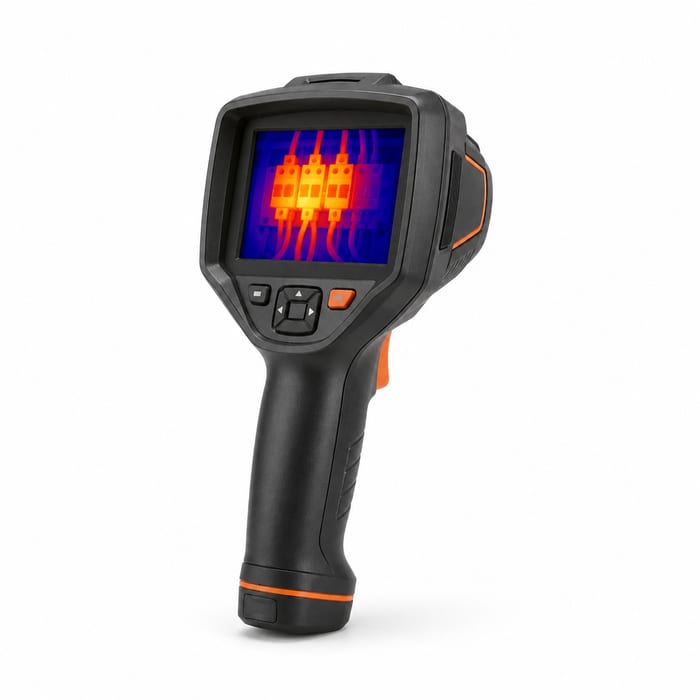 Thermische camera voor het opsporen van warmteproblemen in elektrische installaties
