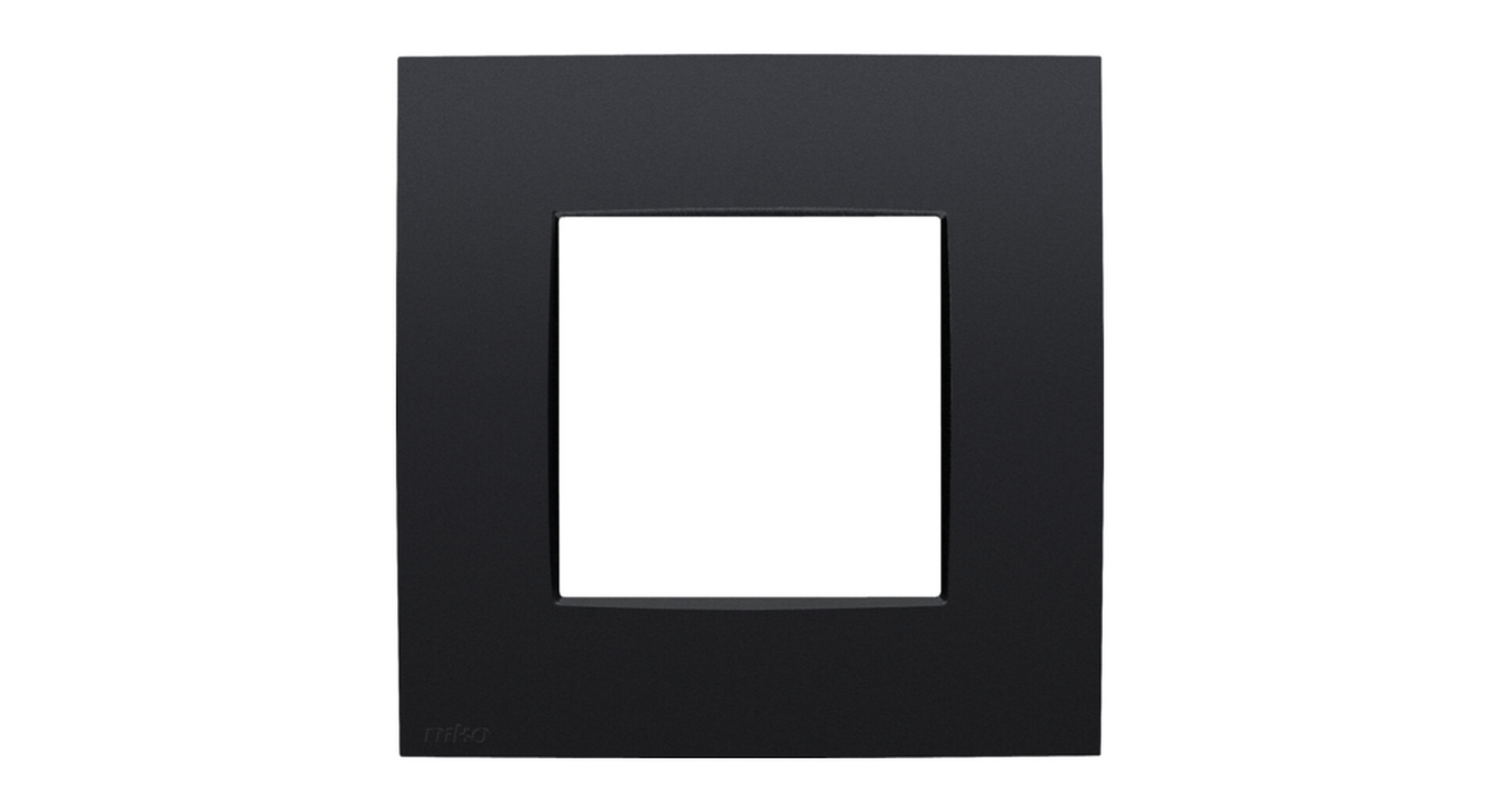Niko Intense matt black coated