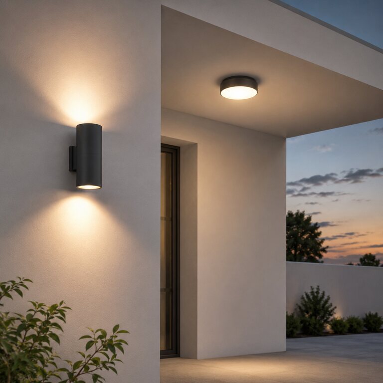 Plafond- en wandverlichting voor buiten