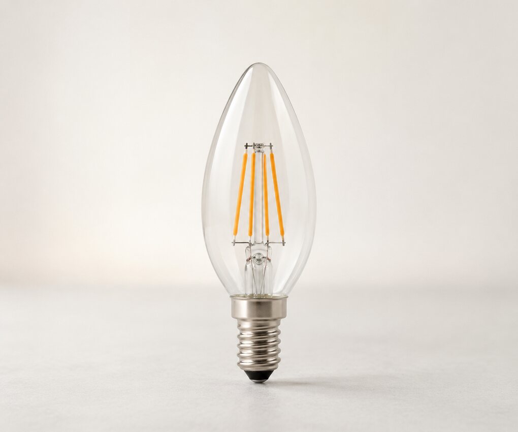 E14 LED-kaarslamp met kleine schroeffitting