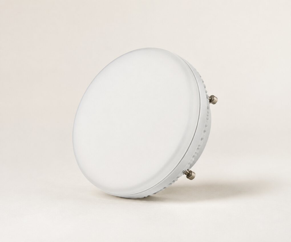 GX53 platte LED-lamp met draaifitting
