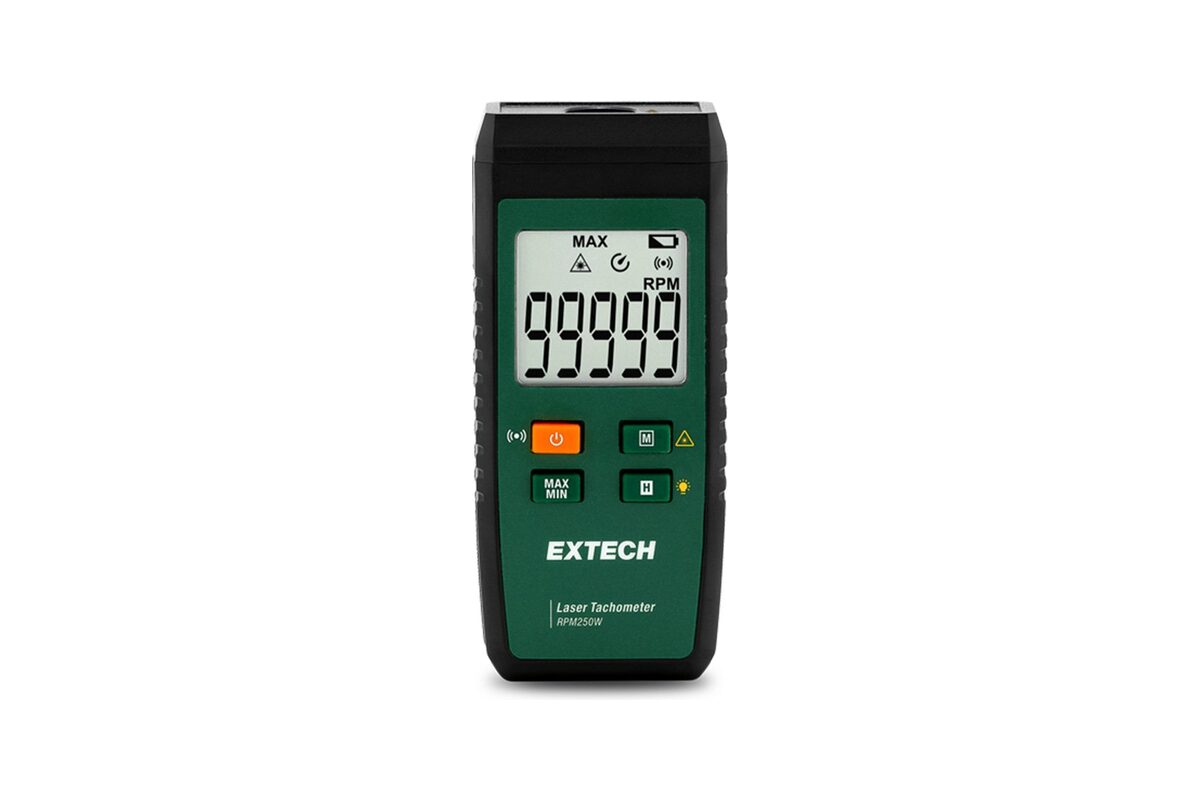 Contactloze digitale tachometer voor toerentalmeting