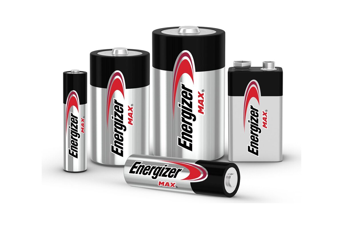 Assortiment batterijen in verschillende formaten