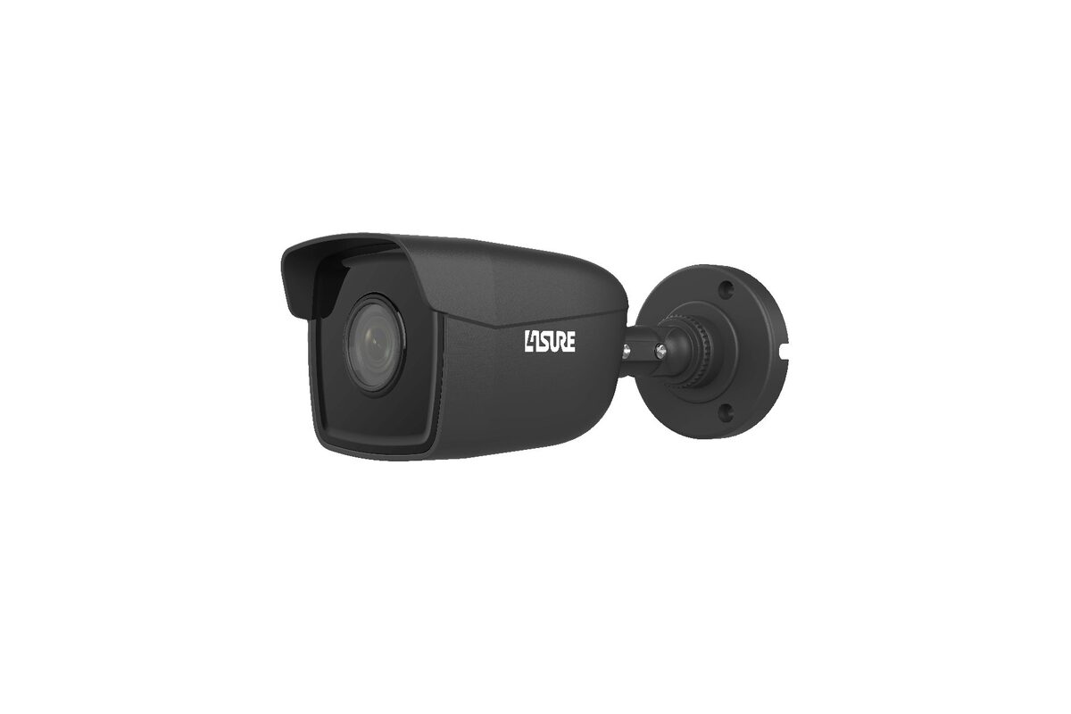 Zwarte buitencamera voor inbraakdetectie en terreinbewaking