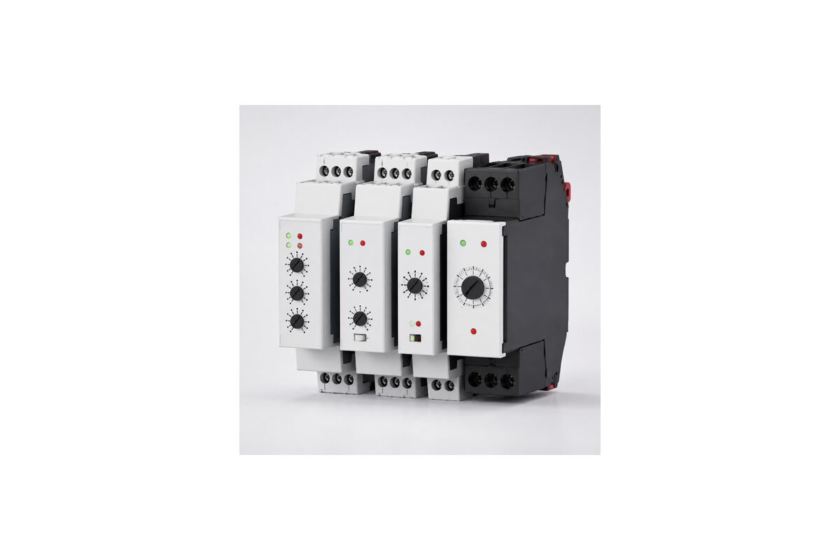 Modulaire bewakings- en stroomrelais voor DIN-rail