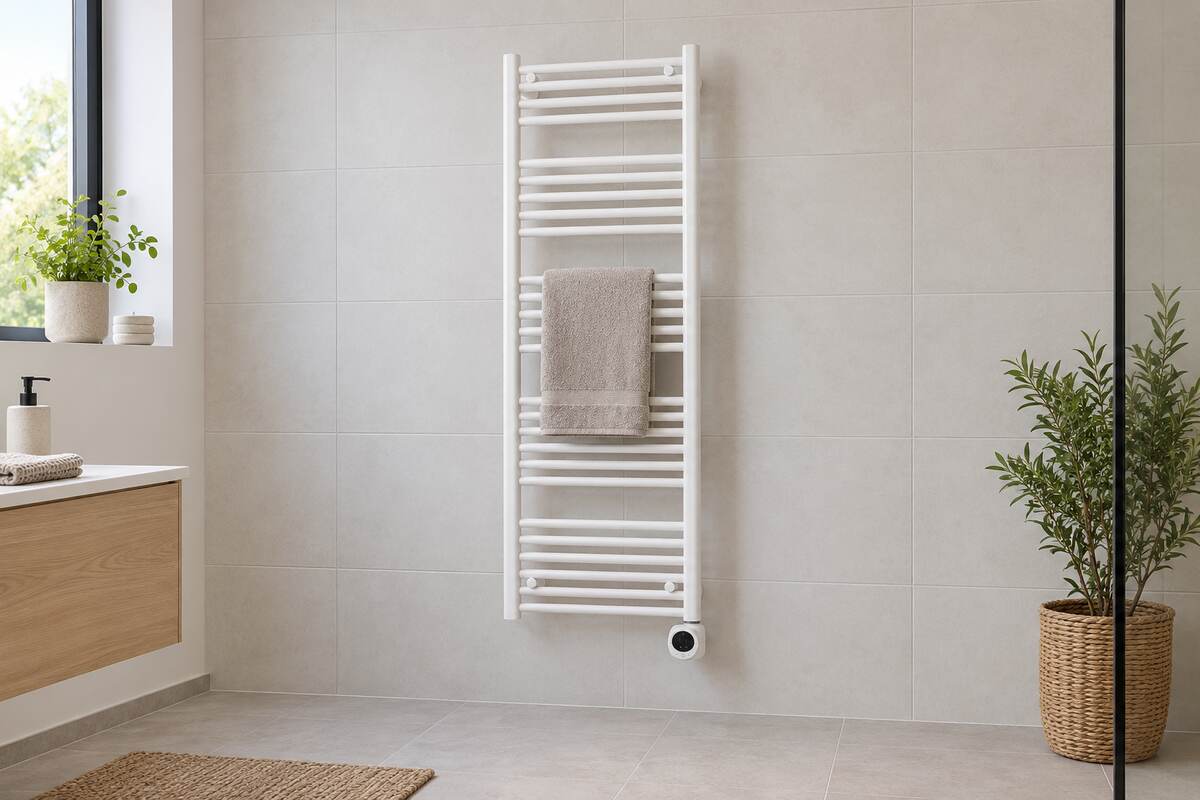 Elektrische badkamerradiator voor comfortabele en veilige badkamerverwarming