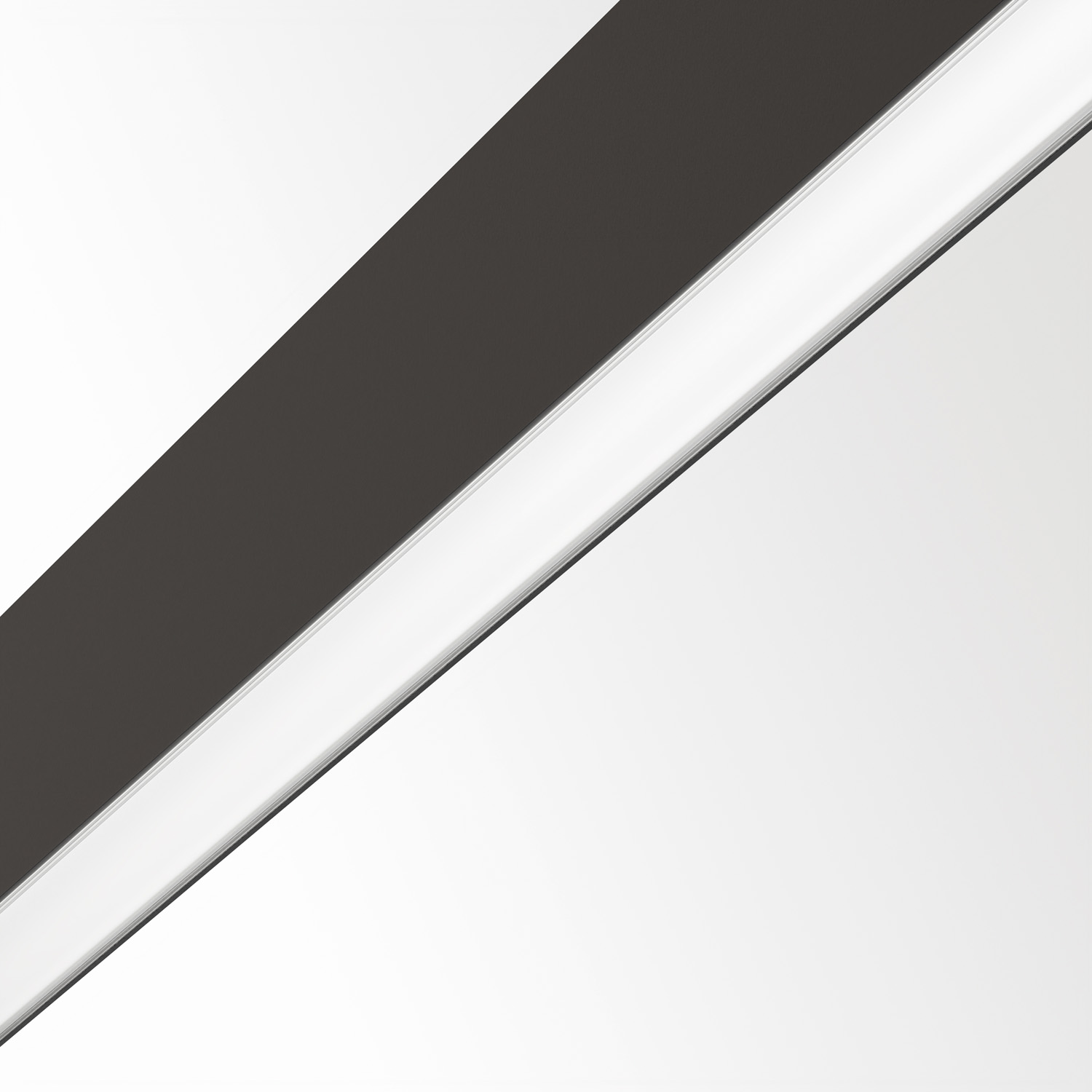 Detail van een Delta Light OMNILINER LED-lichtmodule in een profiel