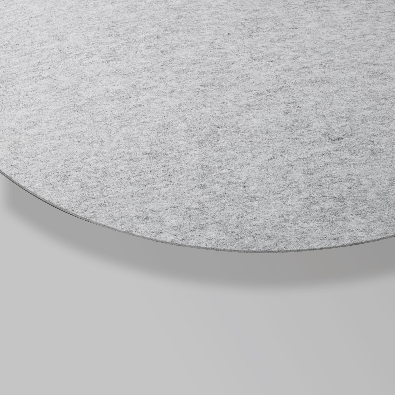 Detail van een lichtgrijs Delta Light PANEL 70 akoestisch paneel in PET-vilt