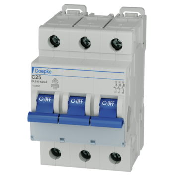 Doepke 09916295: AUTOMAAT DLS6 I 25A 3P 10KA C - miniature circuit-breakers DLS 6i C25-3