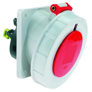 inbouw cee stopcontact 32A 3P+N+A 400V IP67, quick-connect