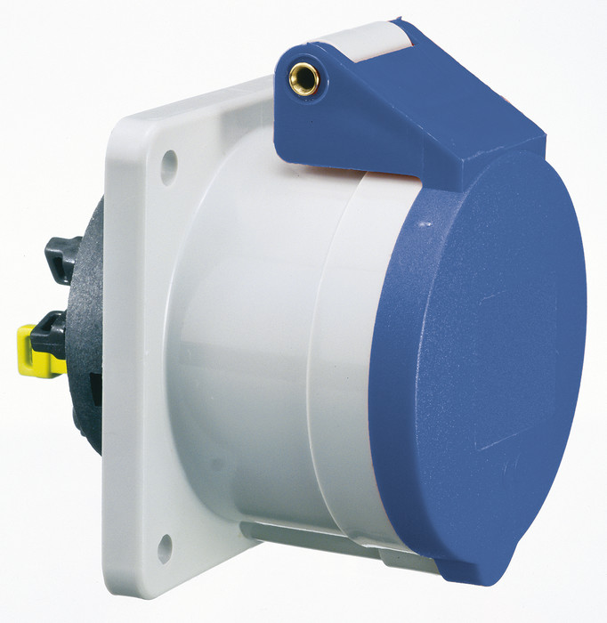 inbouw cee stopcontact 16A 3P+A 230V IP44, quick-connect