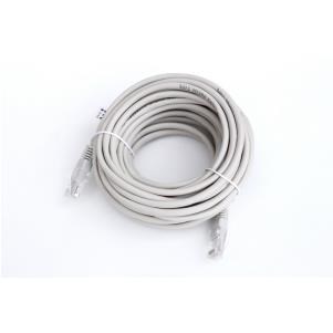 Elix - UTP kabel RJ45 man. RJ45 man. Cat. 5E Grijs 10m - 37023