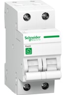 Schneider - Automaat 2P 6A C 400V 3KA - R9F64206