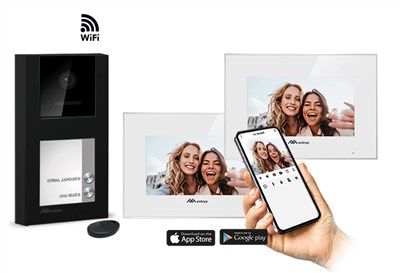 Entrya - Facila neXt K2171W/B2 kit video intercom - 105036