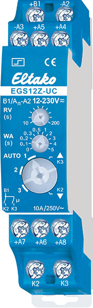 Elektronische impuls-groepenschakelaar 1+1NO 16A
