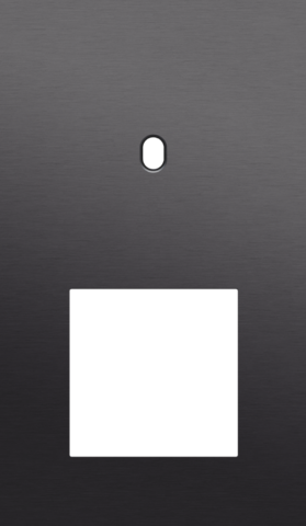 Tweevoudige afdekplaat, verticaal 60 mm centerafstand, voor