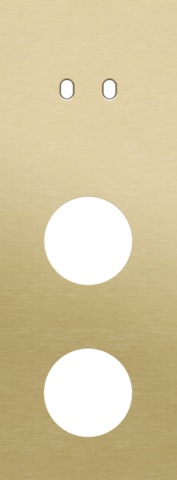 Drievoudige afdekplaat, verticaal 71 mm centerafstand, voor