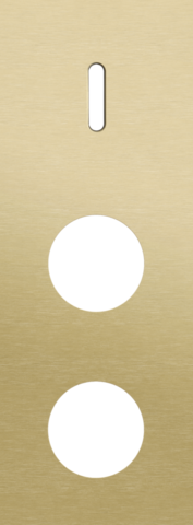 Drievoudige afdekplaat, verticaal 71 mm centerafstand, voor