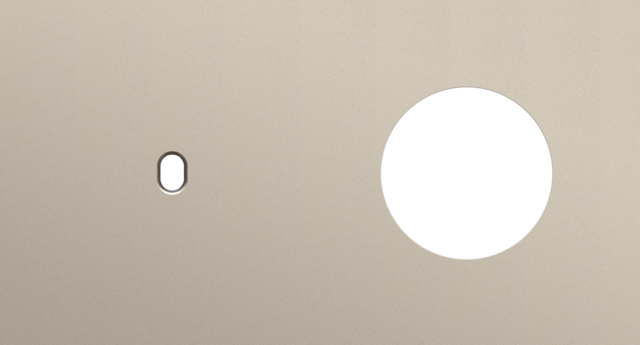 Tweevoudige afdekplaat, horizontaal 71 mm centerafstand, voo