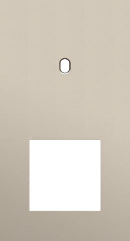 Tweevoudige afdekplaat, verticaal 71 mm centerafstand, voor