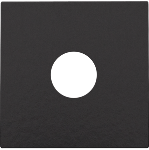 Afwerkingsset voor enkelvoudige coaxaansluiting voor tv, pia