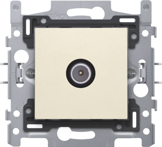 Enkelvoudige mannelijke coaxaansluiting voor tv, 2 GHz, sokk