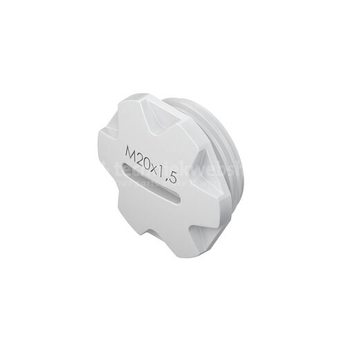 Kleinhuis - blindstop polystyreen/metrisch - 514M20