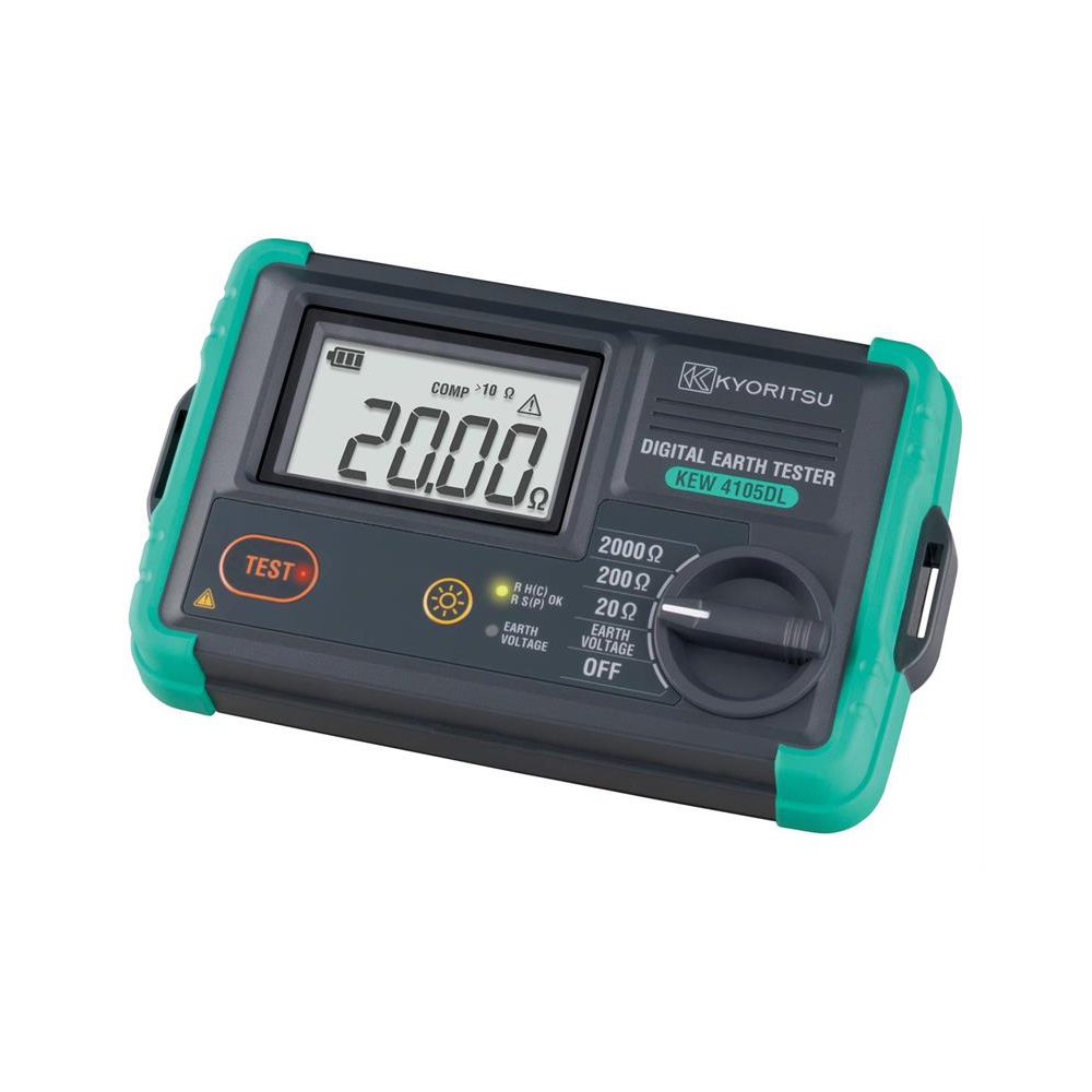 Aardingsmeter met piketten/harde tas