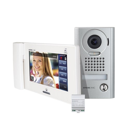Aiphone - Kit met 170° camera, opbouw en 7" monito - A01008503