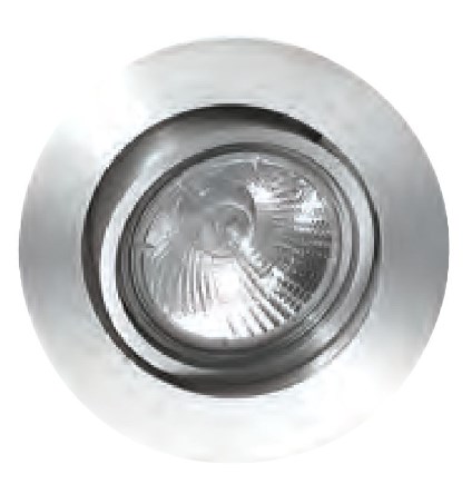 Rondo inbouwspot richtbaar 230V GU10