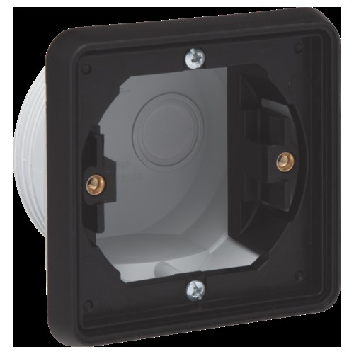 Spuitwaterdichte enkelvoudige inbouwdoos voor een functie, z