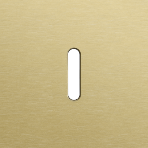 Enkelvoudige afdekplaat, voor Niko Rocker (1 onderdeel), Nik