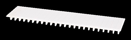 Afdekstroken voor verdeelkasten tot 12 compartimenten