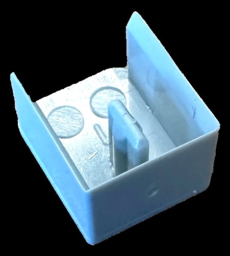 Isolerende eindkapjes Teco voor 2-polige kamgeleiders