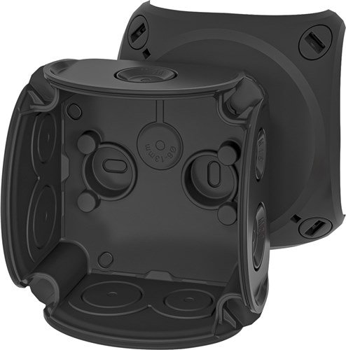 DK AFTAKDOOS LEEG  84 x 84 x 55 zwart