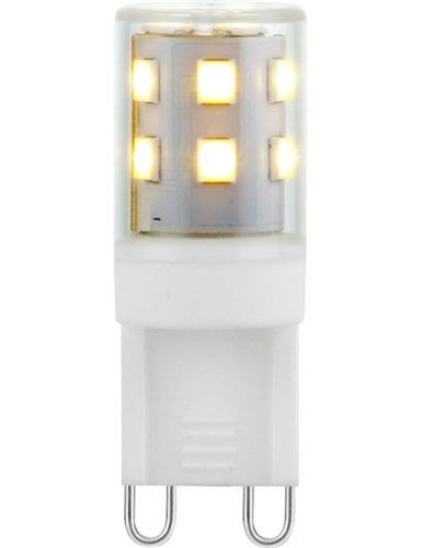 LED G9 T15x42mm 230V 200Lm 2.5W 2700K 927 360° AC Helder Tri