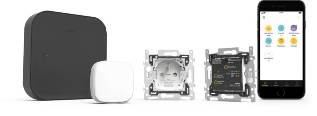 Niko Home Control starterskit slim wonen