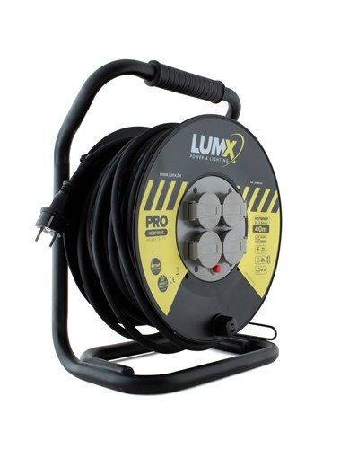 LumX kabelhaspel PRO HO7RN-F 3Gx2,5 kabel - 40 m