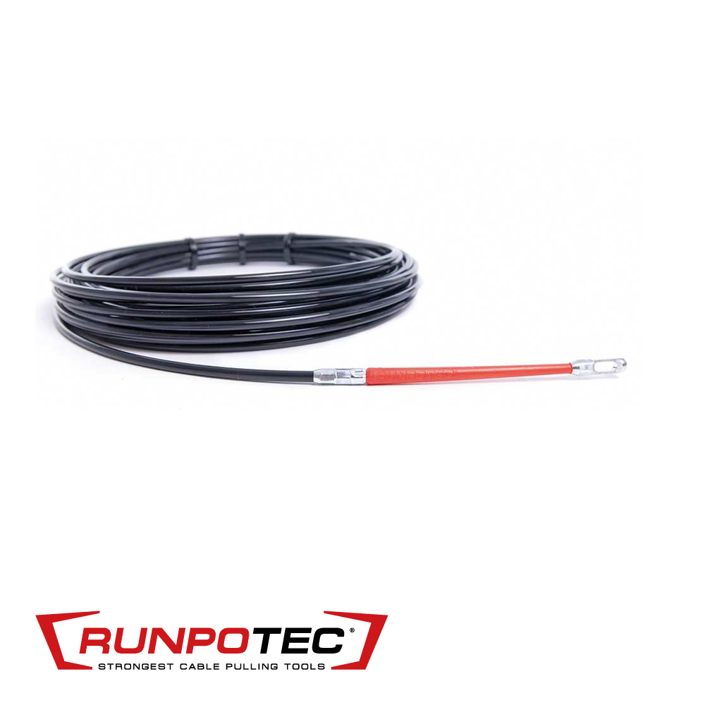 Kabeltrekker RUNPO 1 - 15 m x 4,0 mm + 1 x Runpoglider RTG 6