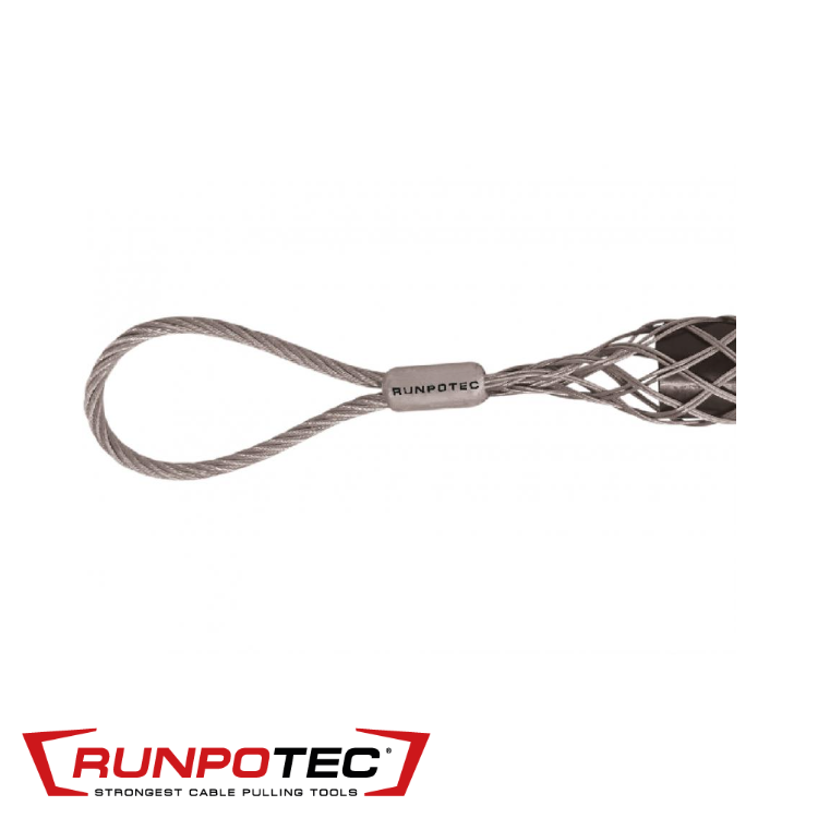 Kabeltrekhuls in galva voor kabel  diam 30-40mm