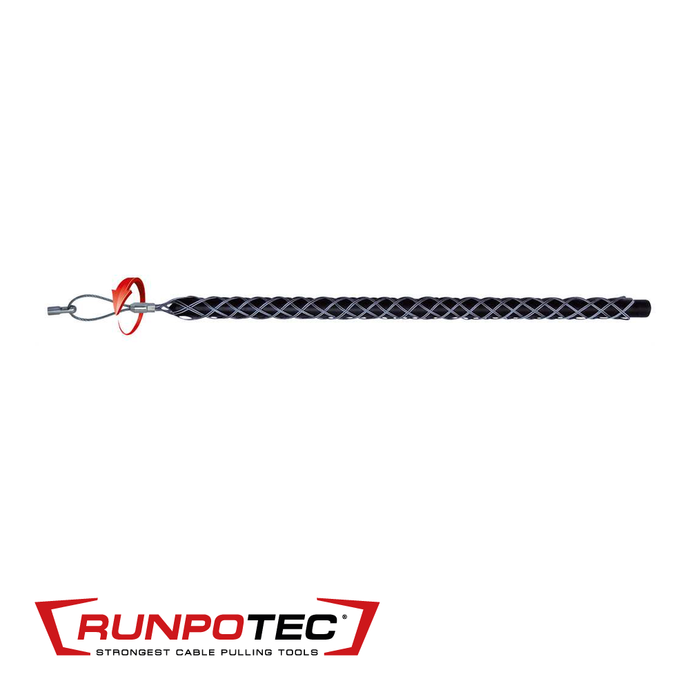 Kabeltrekker inox (kabel 25-31 mm) met RTG 6 connectie (voor