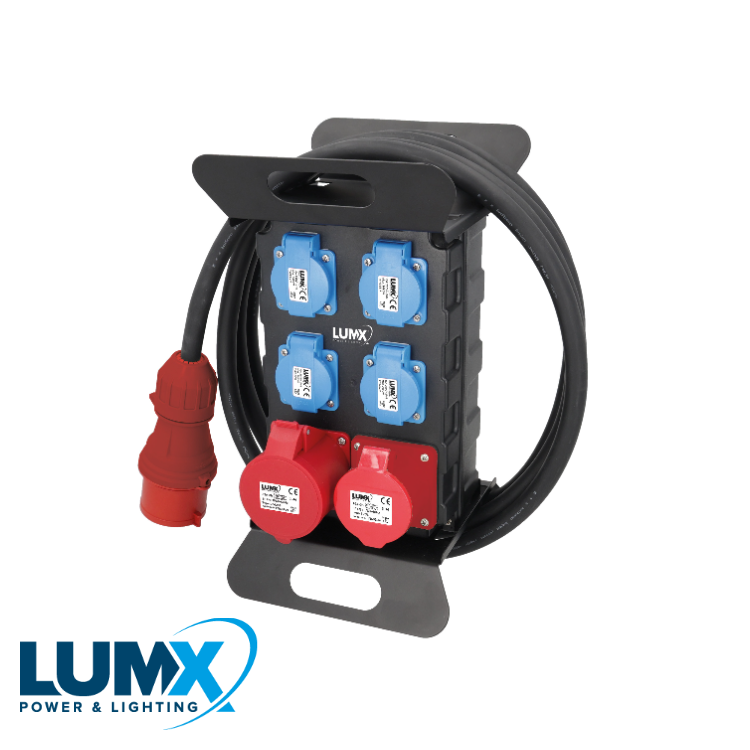 El. Verdeelkast 400V - 12800W - met zekering (BE-FR) (EX LM