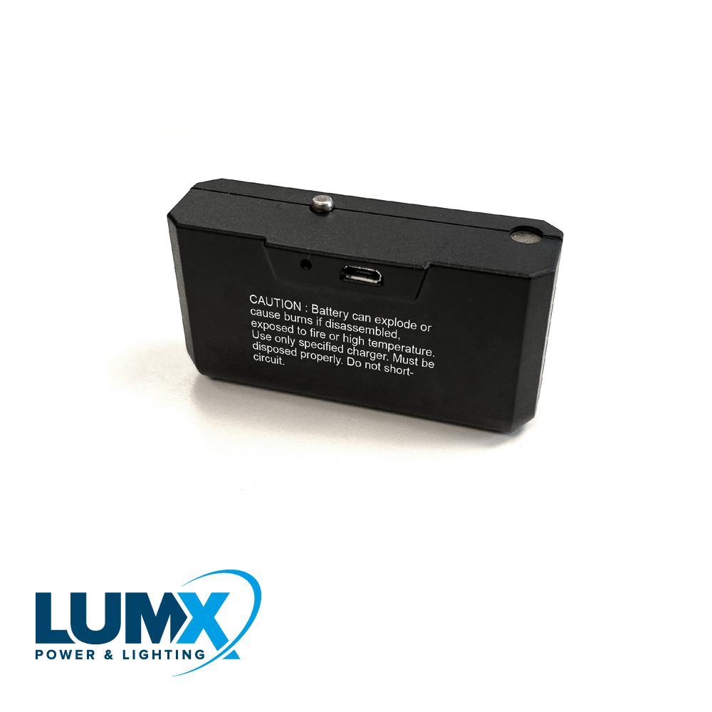 Batterij (herlaadbaar) plat model 3,6V 6400 mAh Li-ion voor