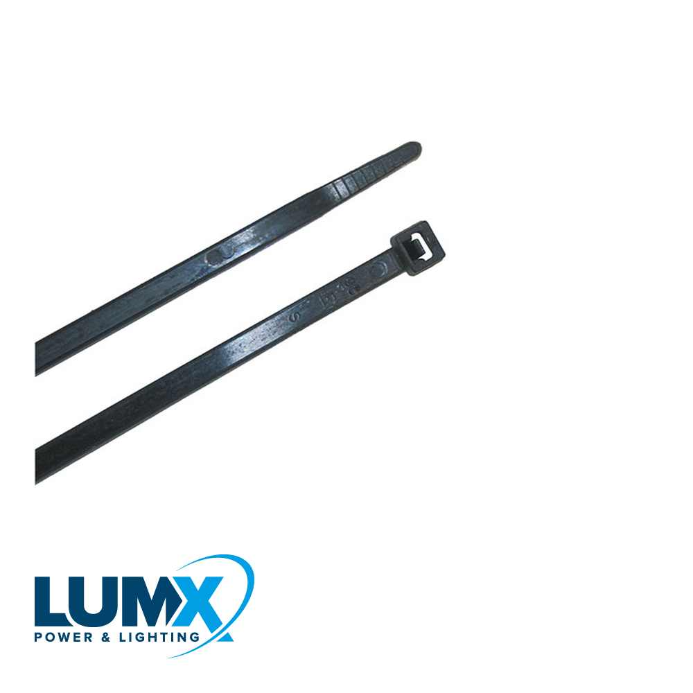 Bundelband Nylon (PA6,6) - 300 x 3,6 - Zwart (prijs per 100s