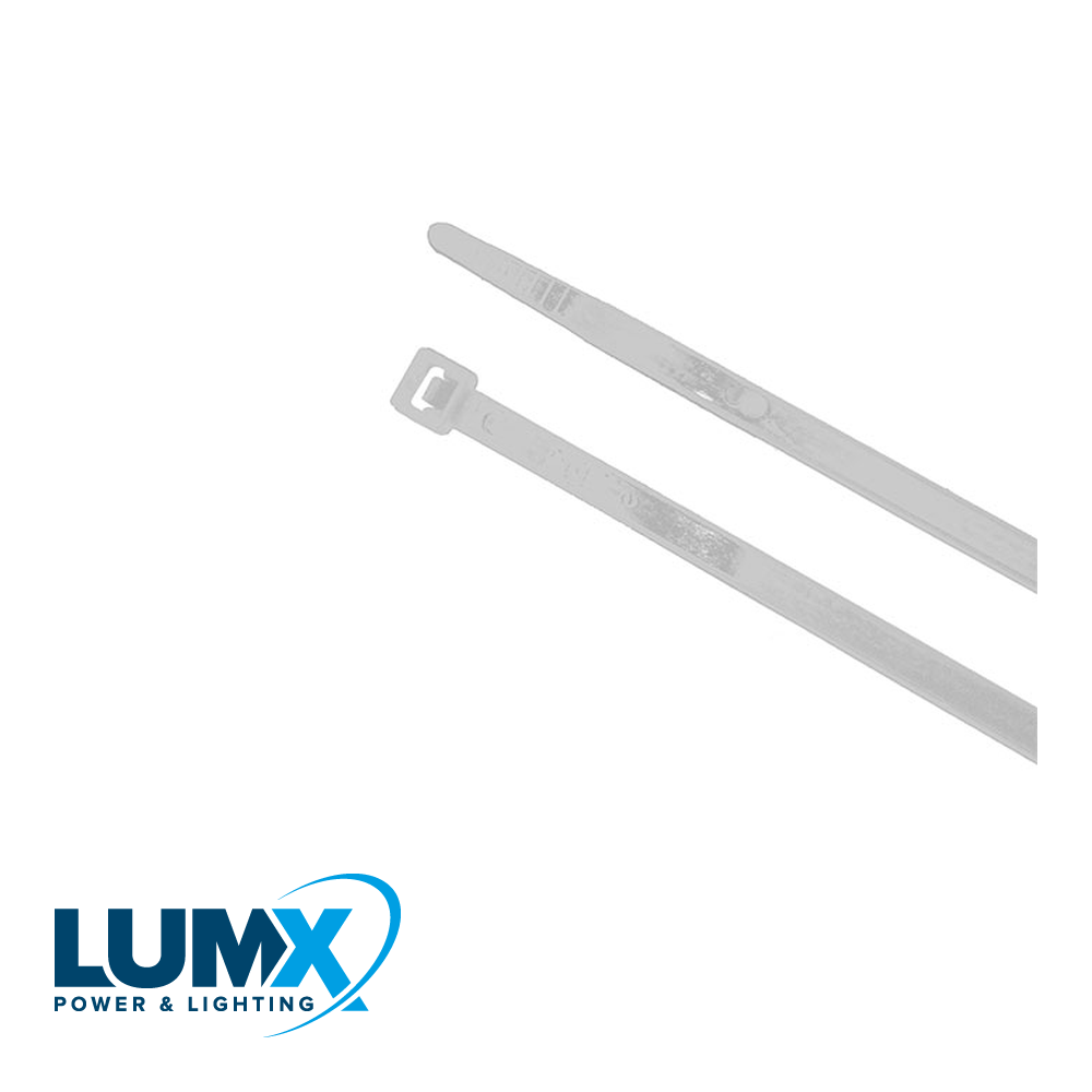 Bundelband Nylon (PA6,6) - 300 x 4,8 - kleurloos (prijs per