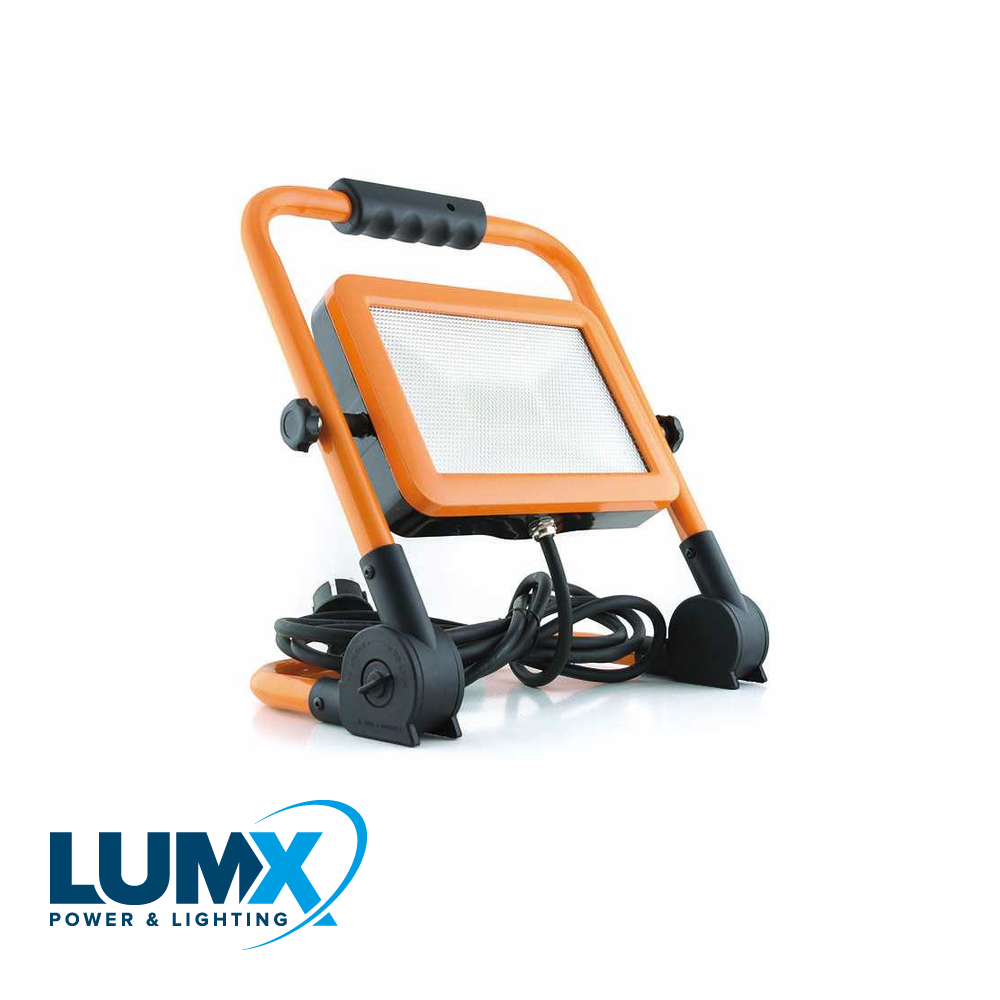 LED straler F-50 plooibaar: 50W / 3 m H07RN-F / IP65