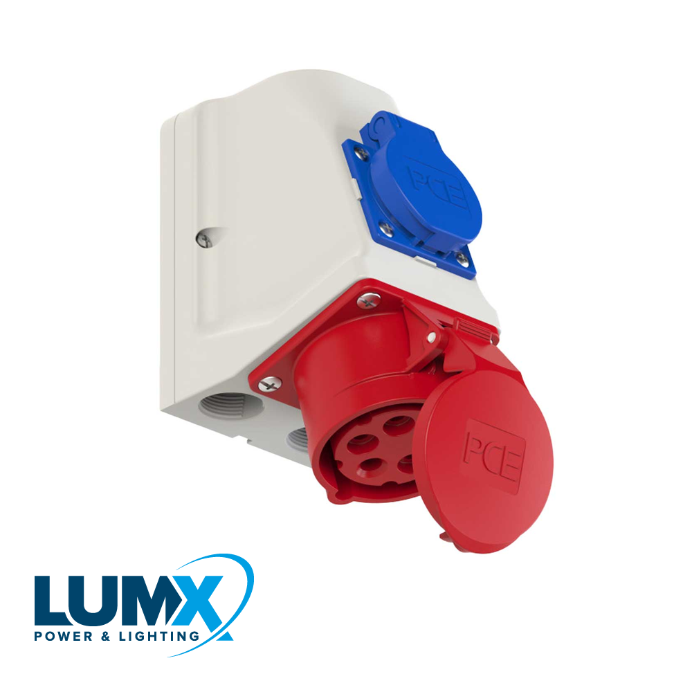 Muurstekker Combo IP44