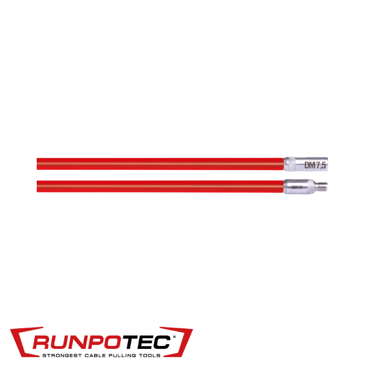 RUNPOSTICKS rood/hard  Ø 7,5 mm/0,2953 in.