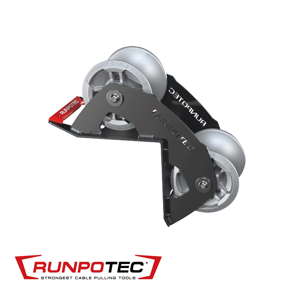 Kabelgeleiderol - 90°